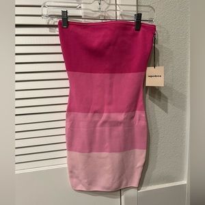 Perla Ombre Mini Dress in Pink Ombre
superdown